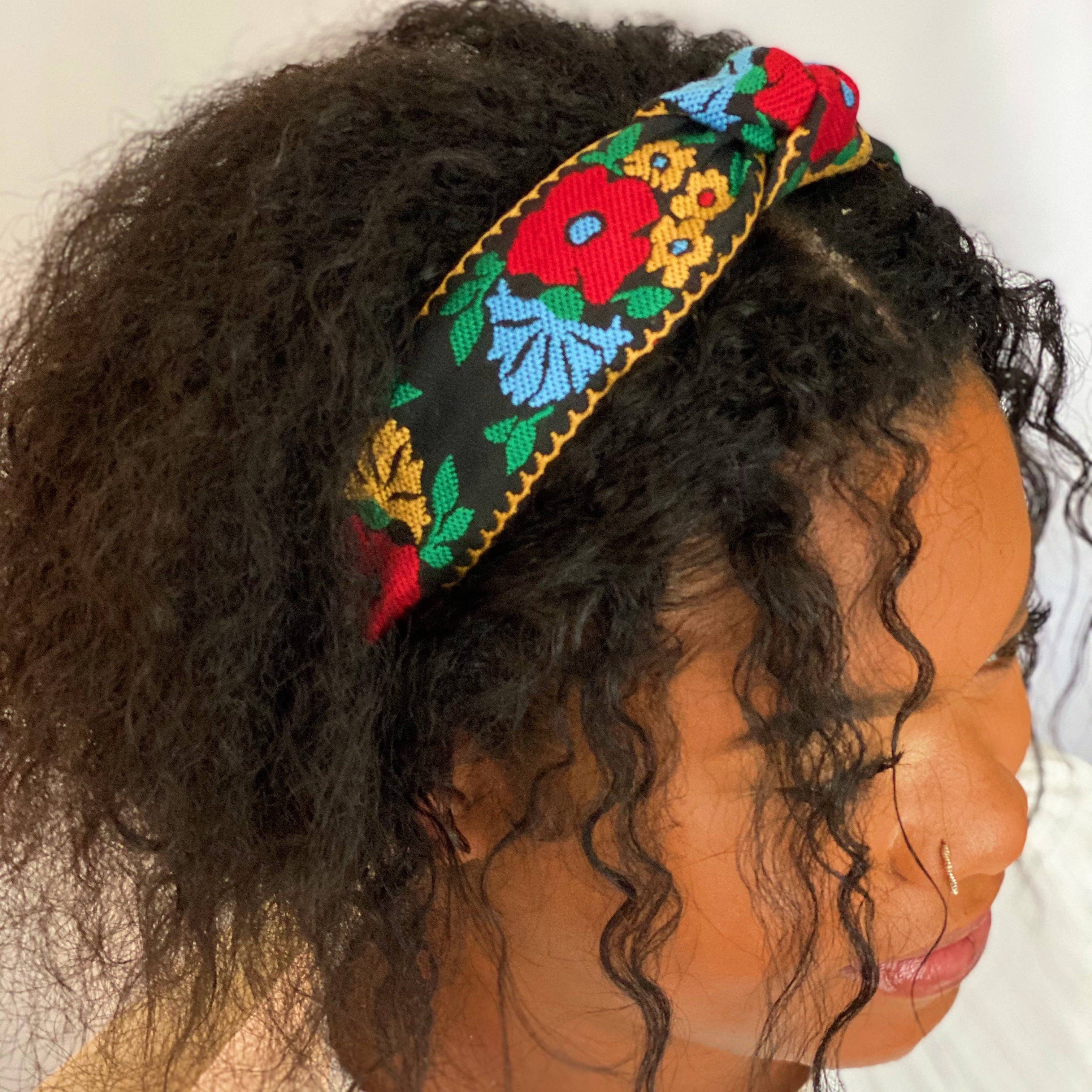 Darcie Embroidered Headband