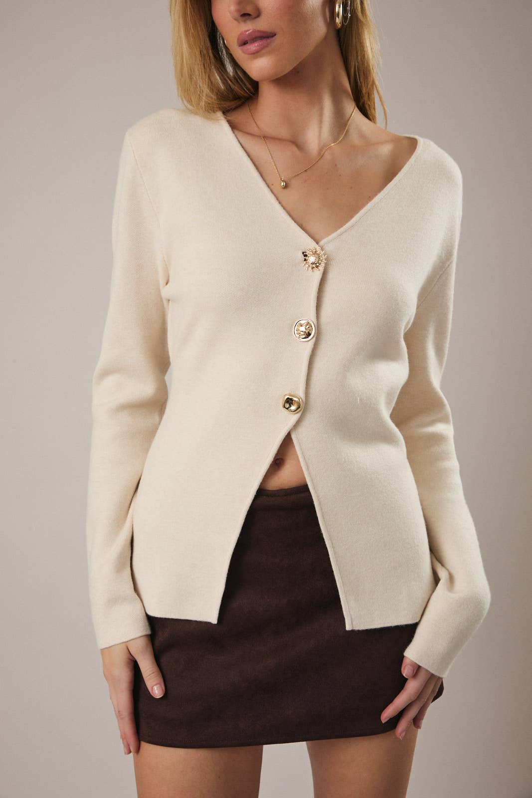 Mandi Button Top