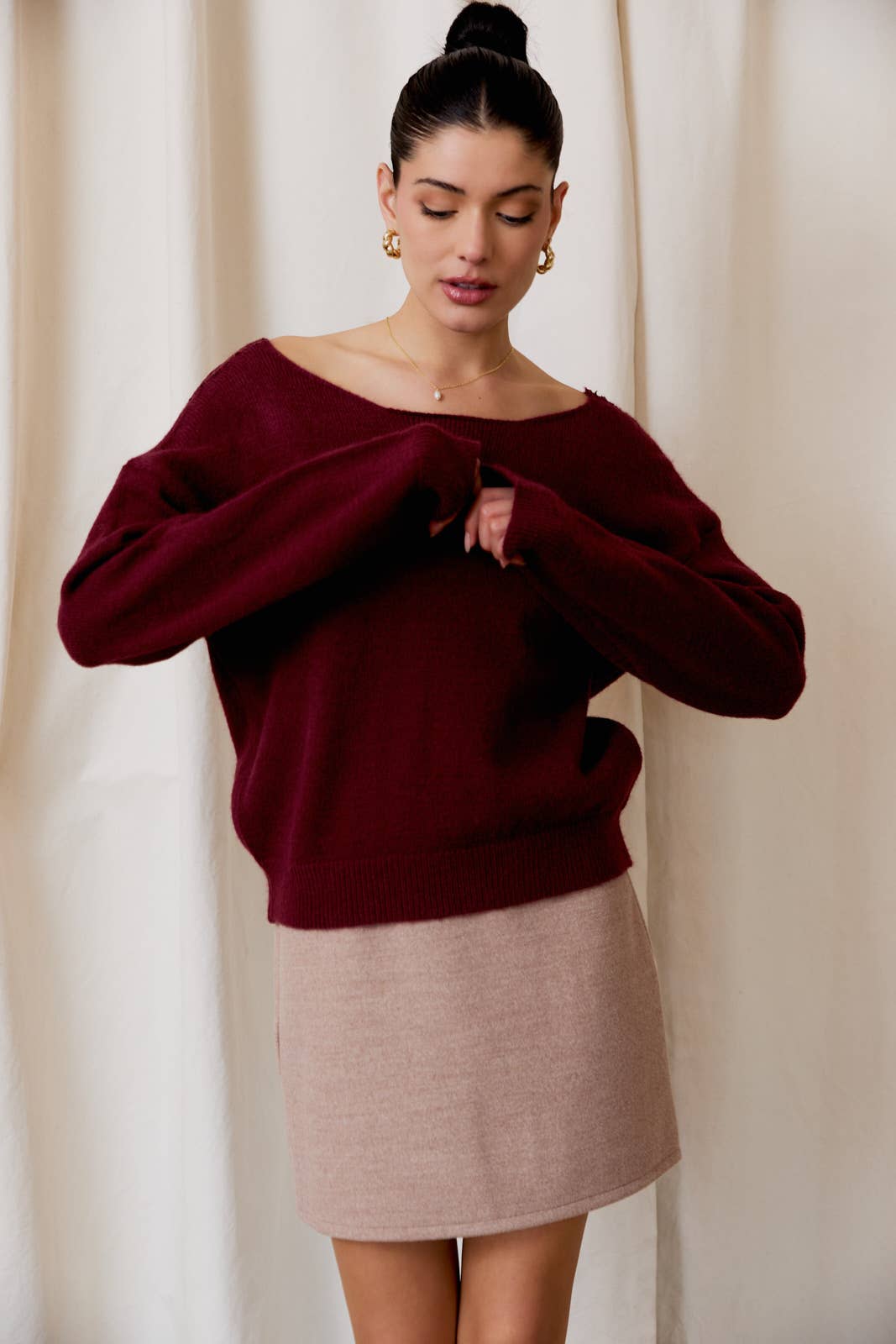 Melanie Lace Sweater