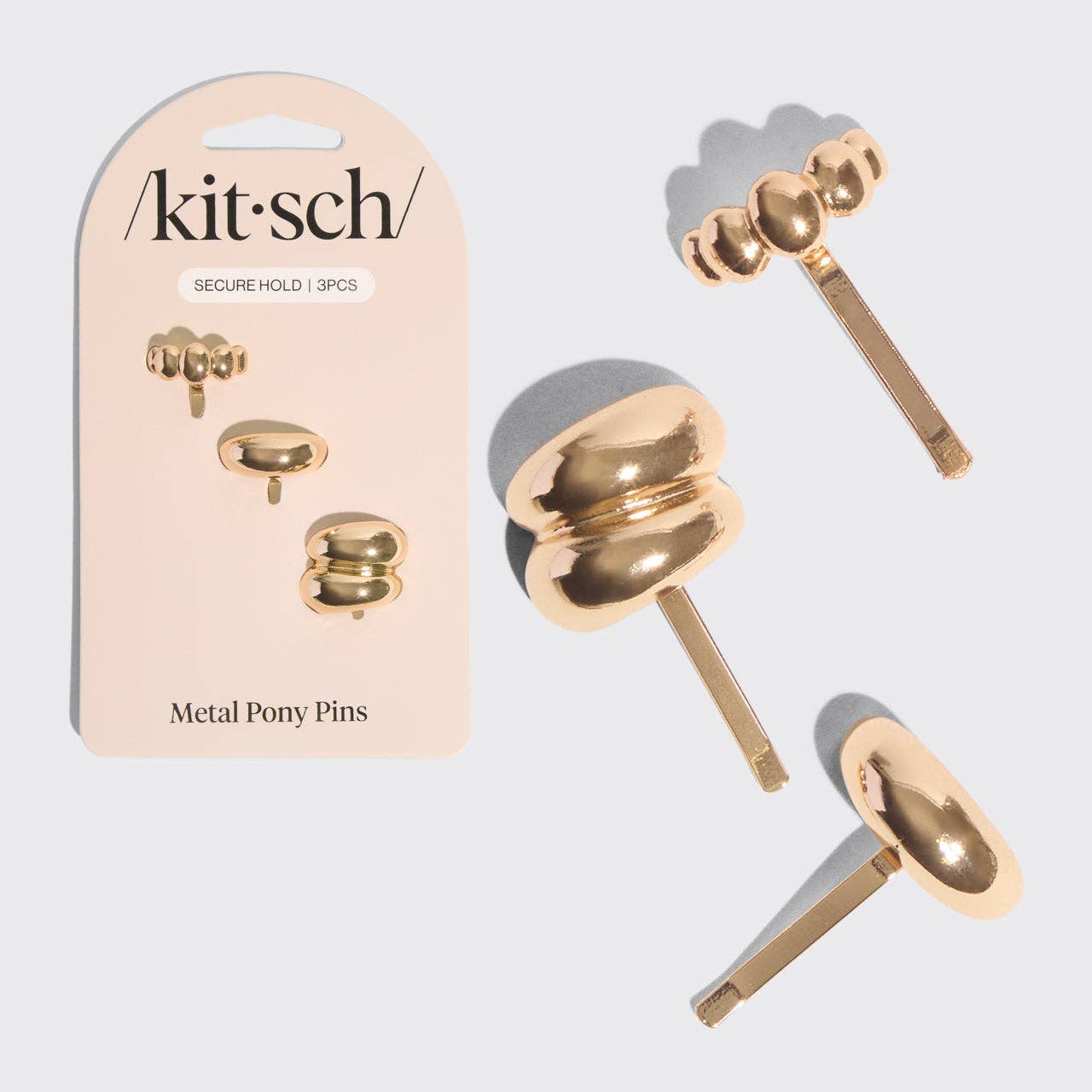 Gold Pony Pins