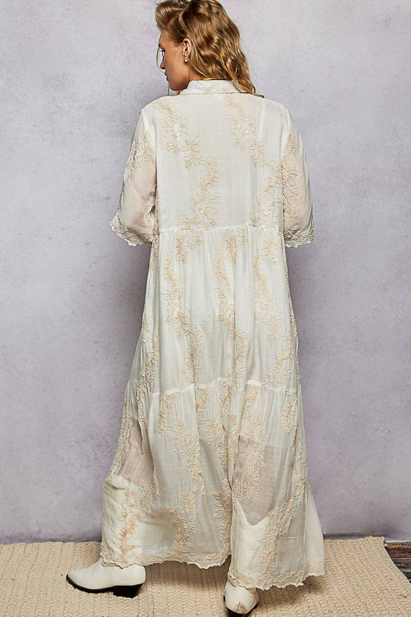 Willa Button-Down Dress