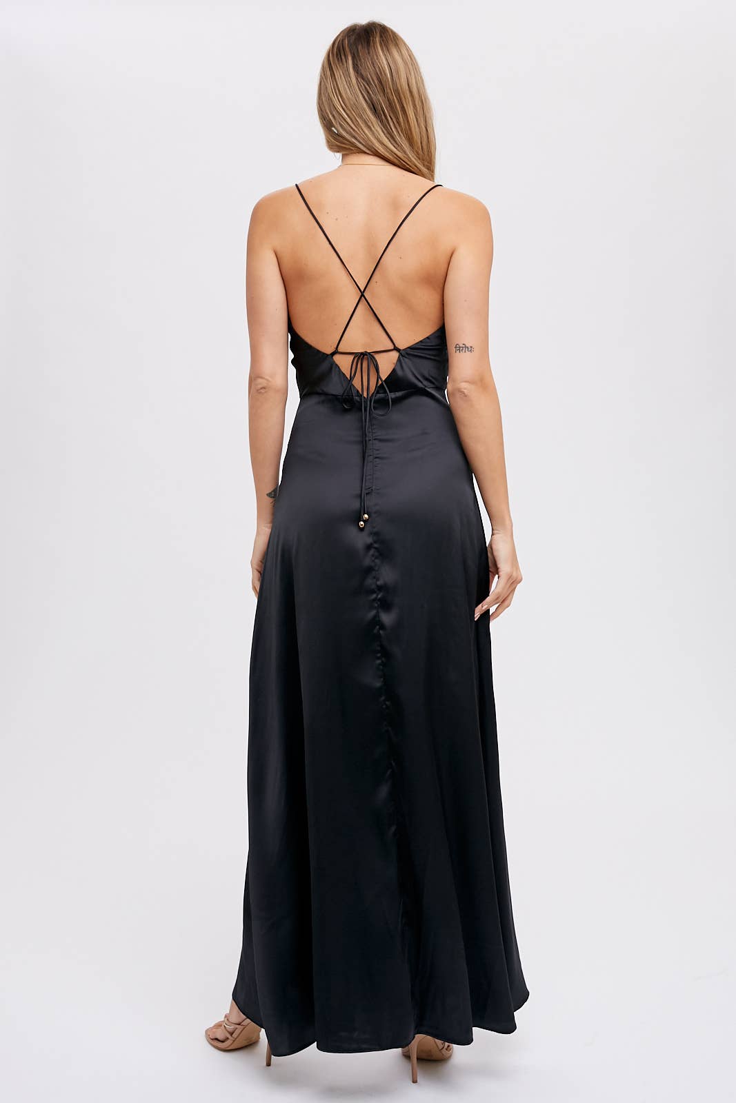 Etta Satin Dress
