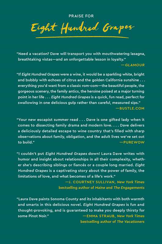 Eight Hundred Grapes Book