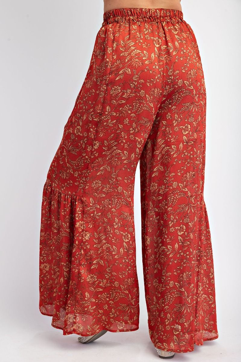 Fawn Floral Pants