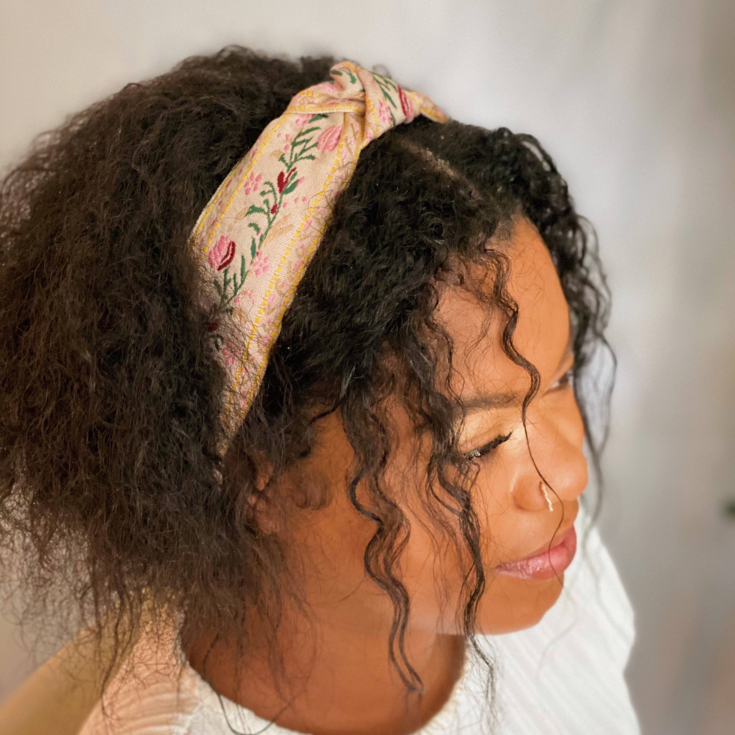 Darcie Embroidered Headband
