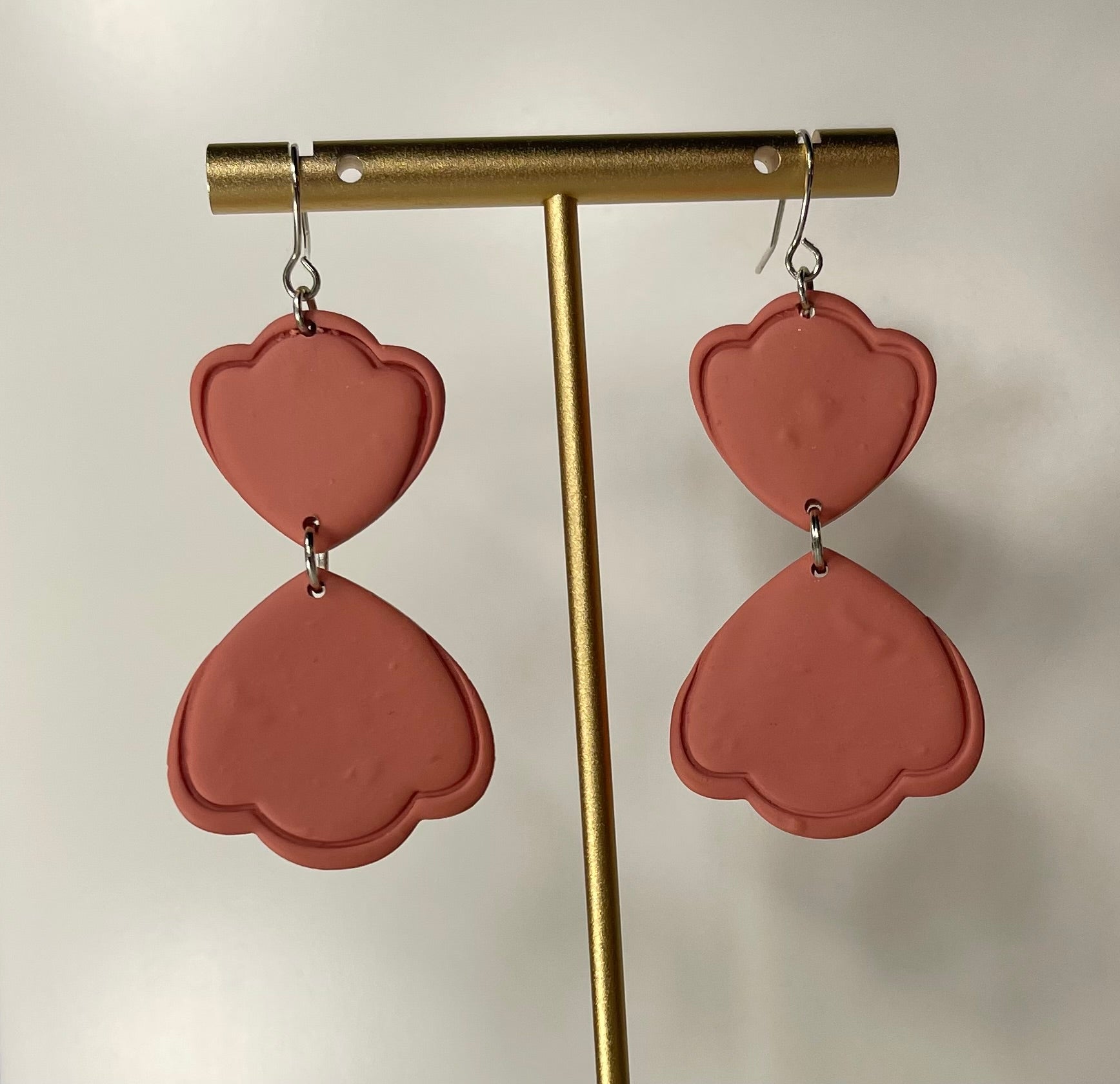 Polymer Clay Earrings by Emily