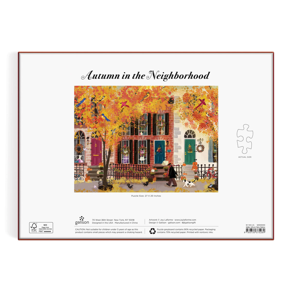 Autumn Village Puzzle