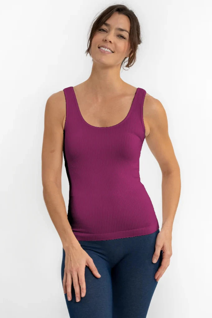 Forever Ribbed Reversible Tank