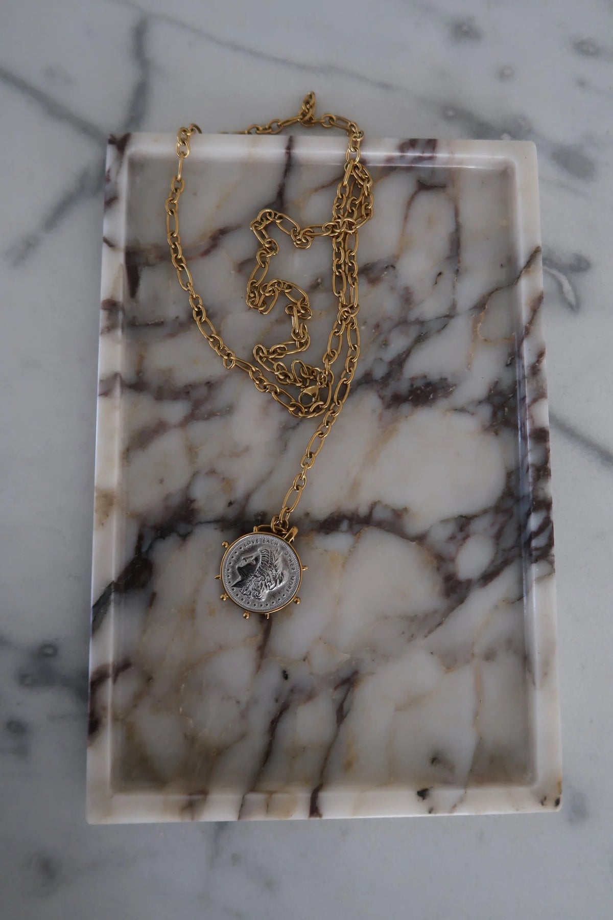 Coin Wrap Necklace