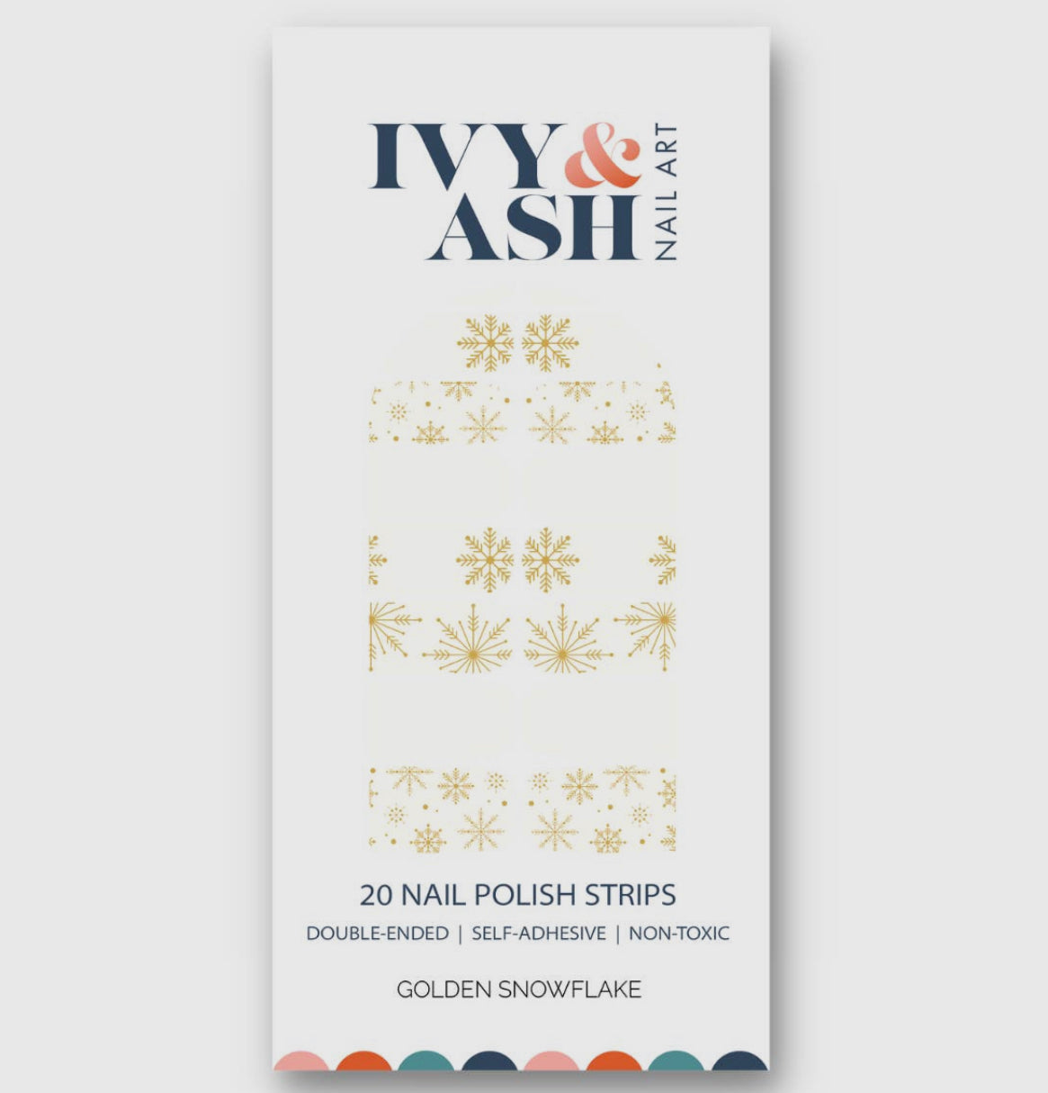 Ivy & Ash Holiday Nail Polish Sticker Sets