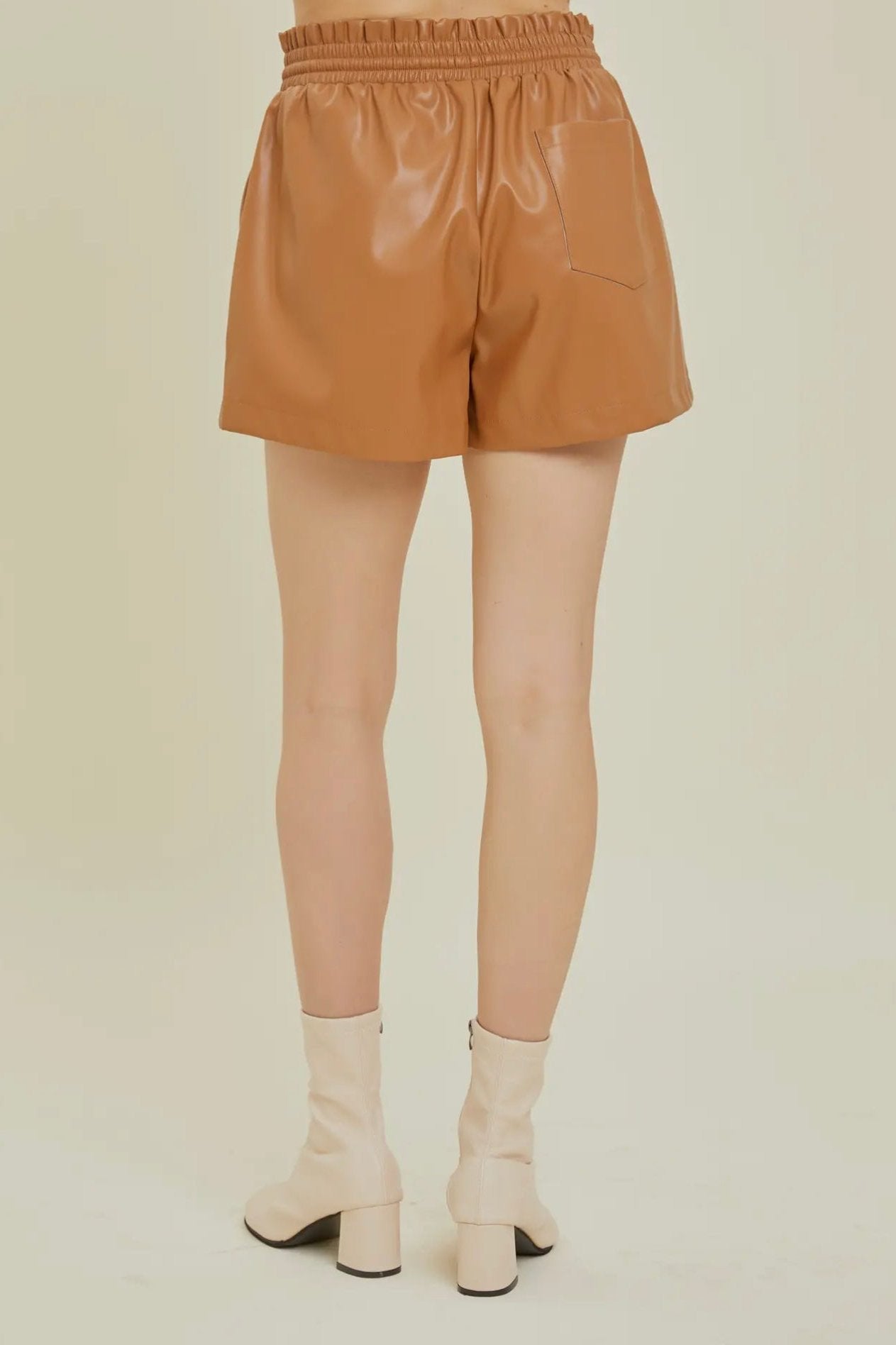 Harper Leather Shorts