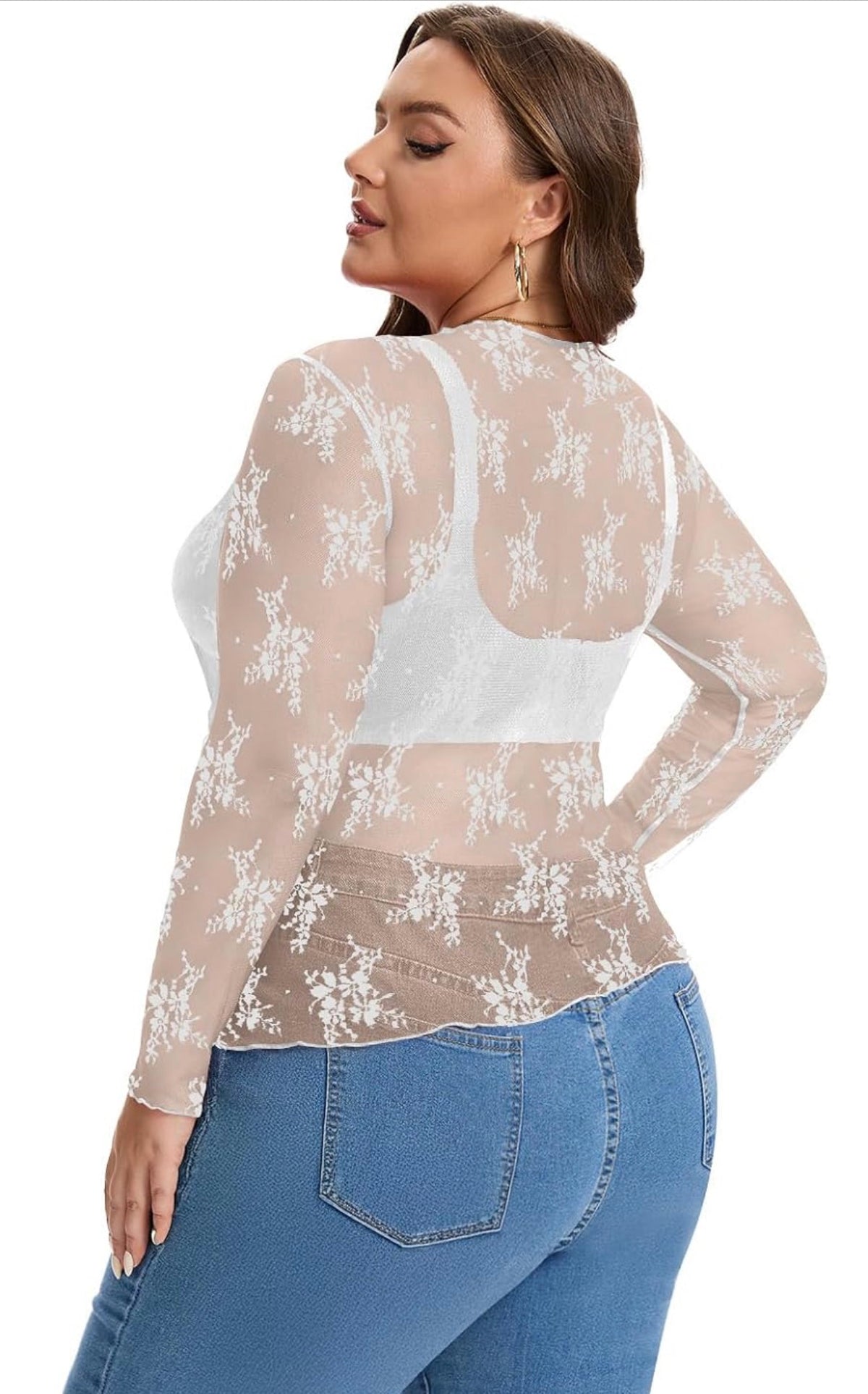 Lacey Sheer Top