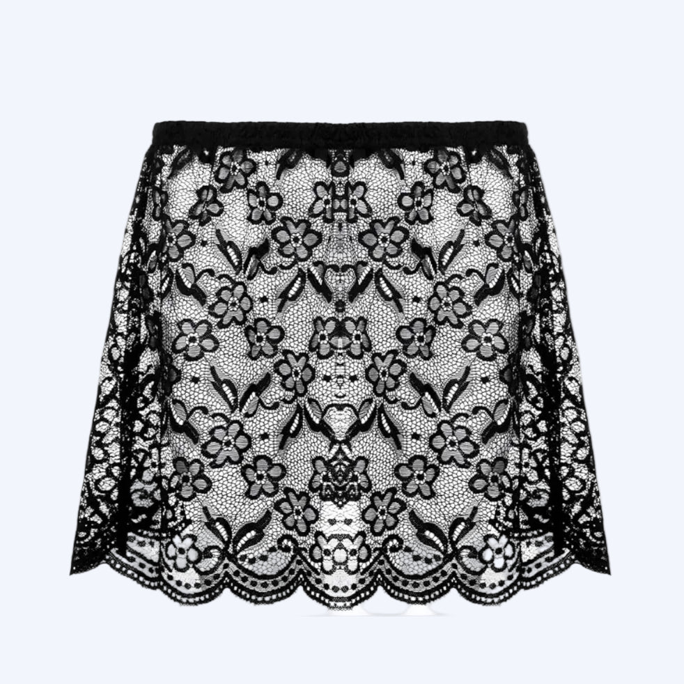 Sheer Lace Slip
