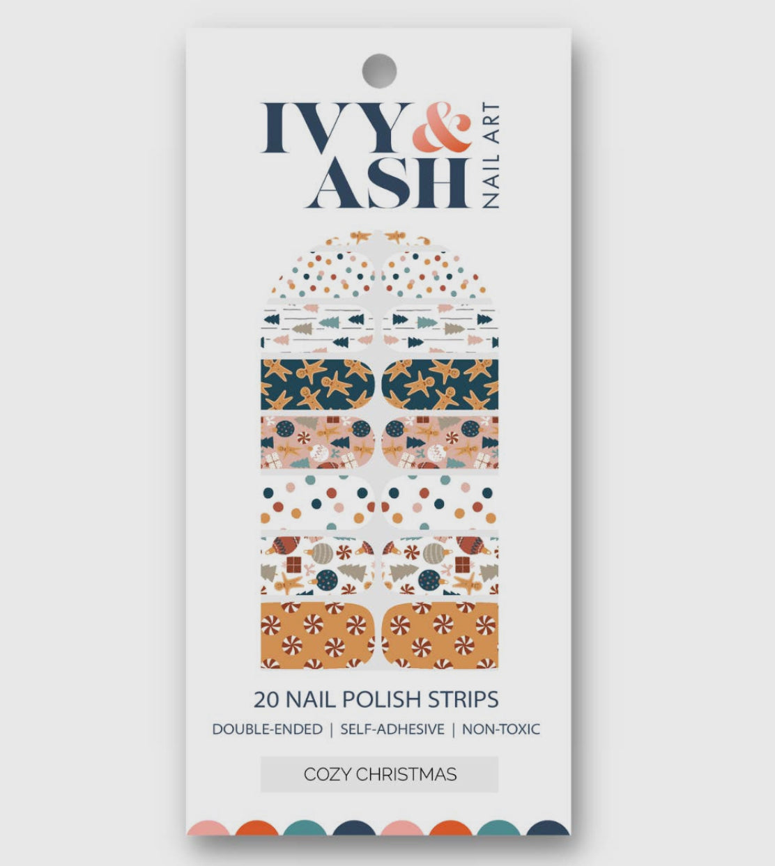 Ivy & Ash Holiday Nail Polish Sticker Sets