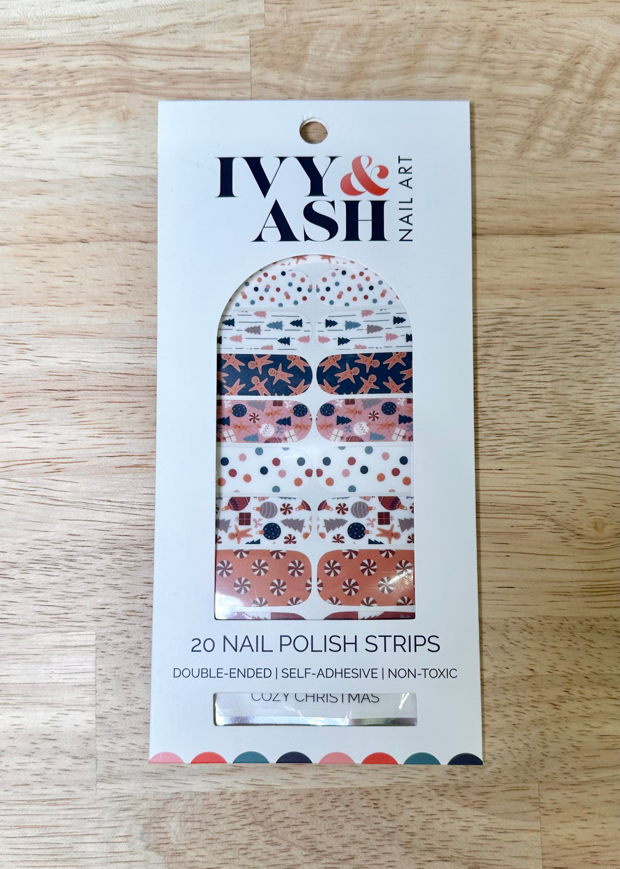 Ivy & Ash Holiday Nail Polish Sticker Sets