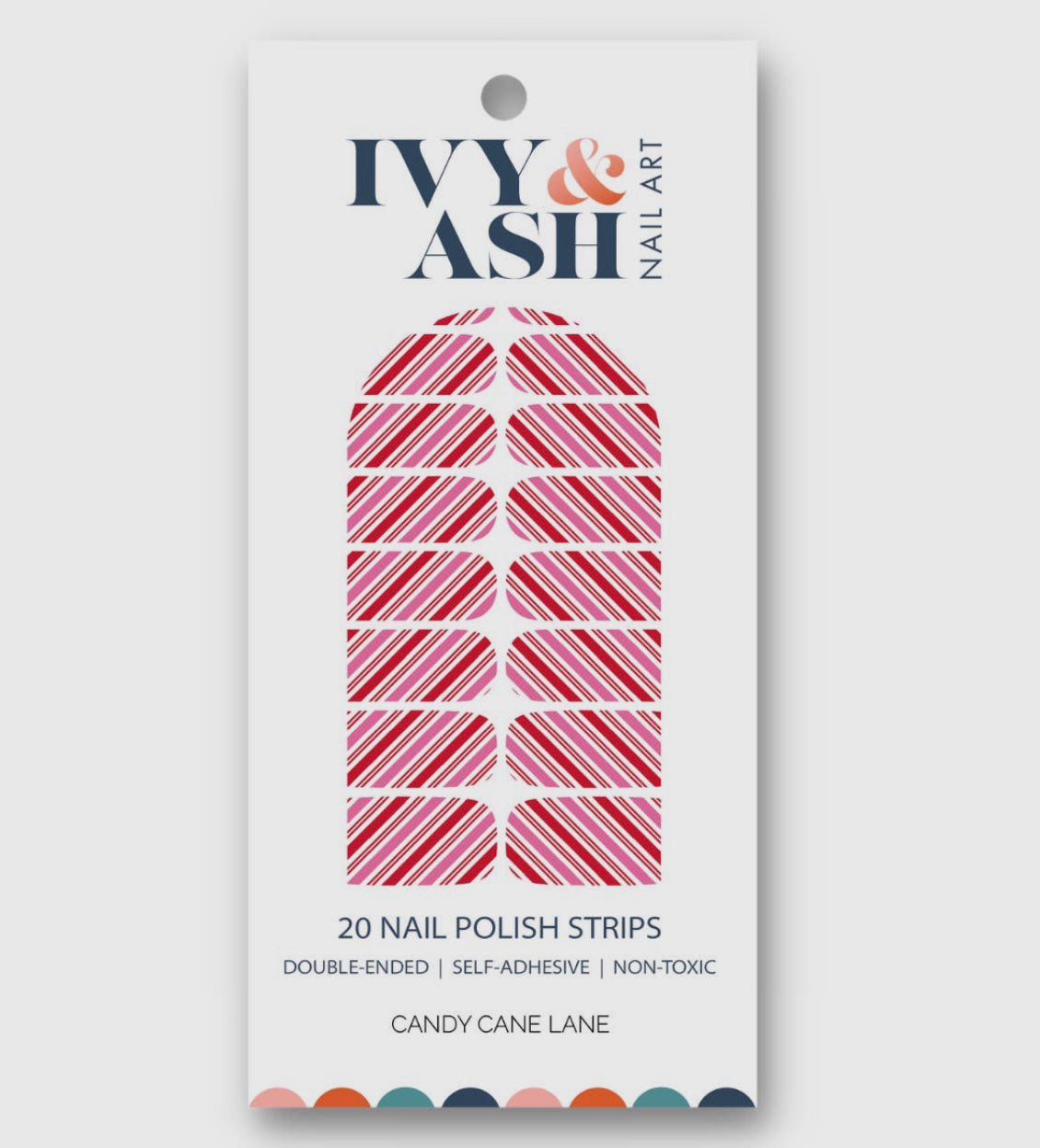 Ivy & Ash Holiday Nail Polish Sticker Sets