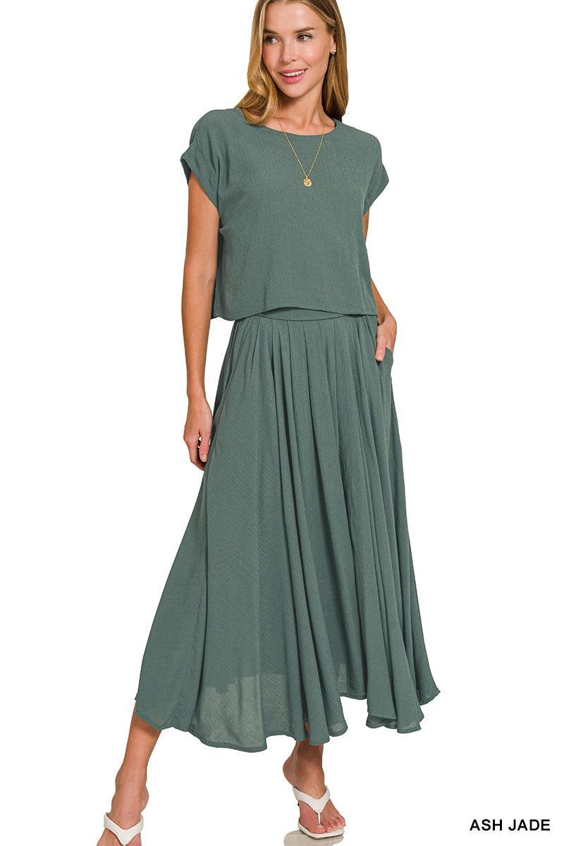 Positano Skirt Set