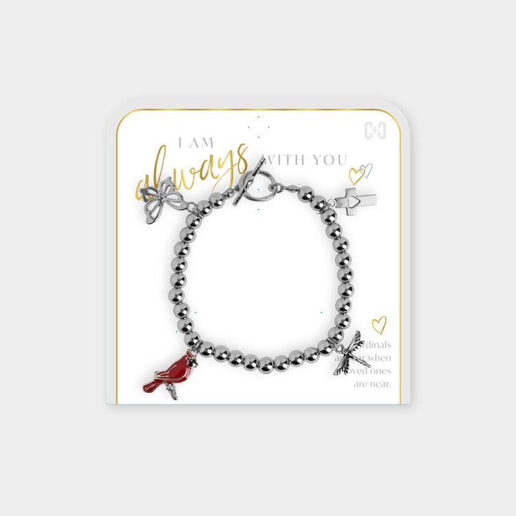 Keepsake Cardinal Bracelet