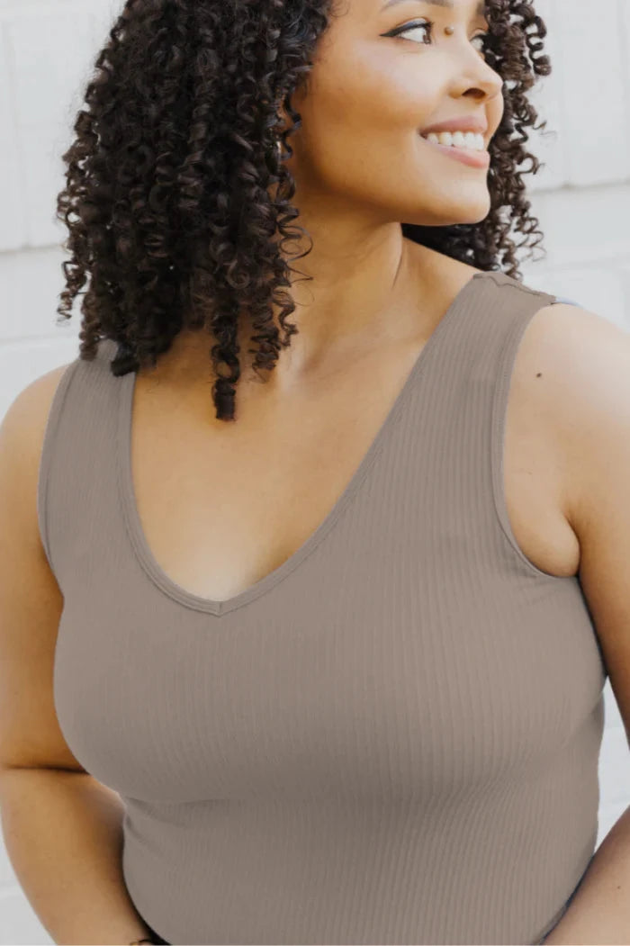 Forever Ribbed Reversible Tank