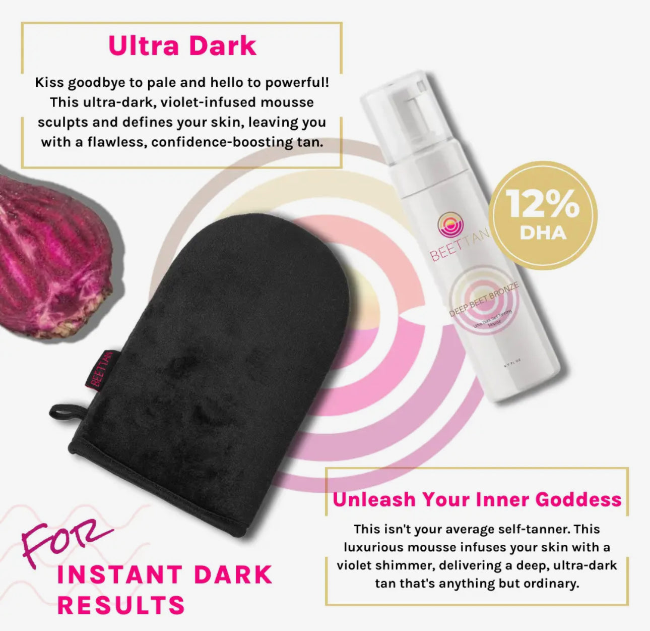 BEETTAN - Deep Bronze Self Tanning Mousse