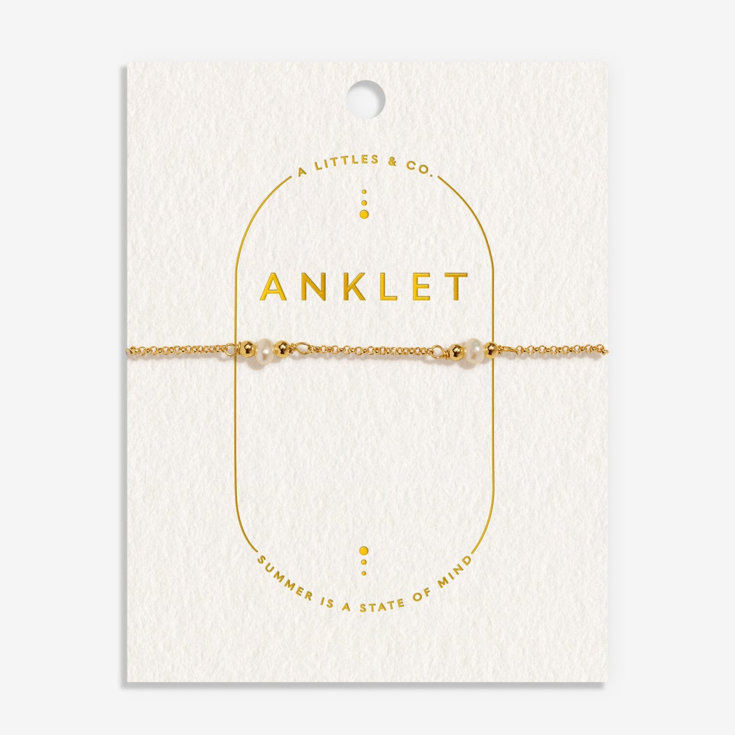 A Littles - Pearl Anklet