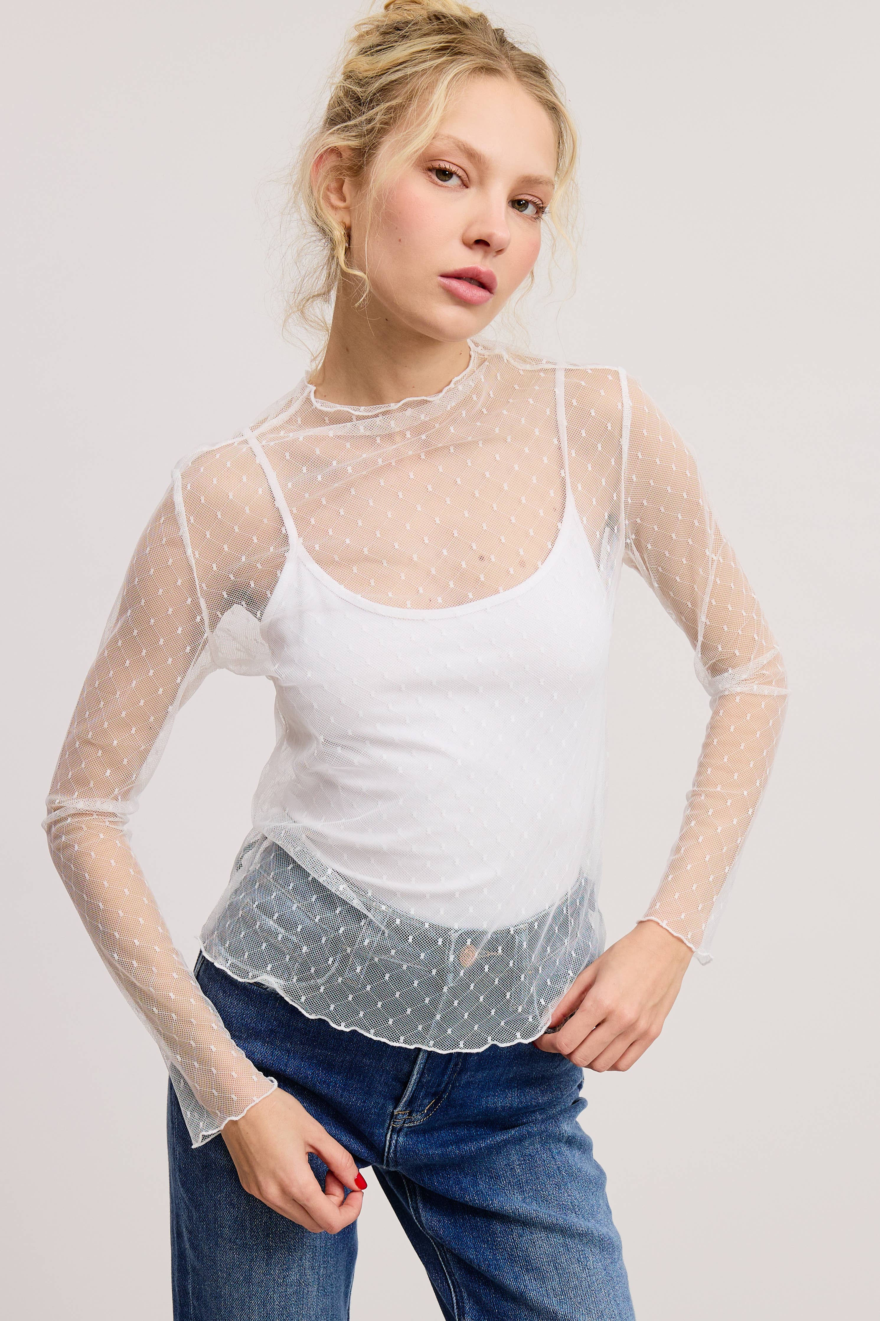 Zurich Mesh Top