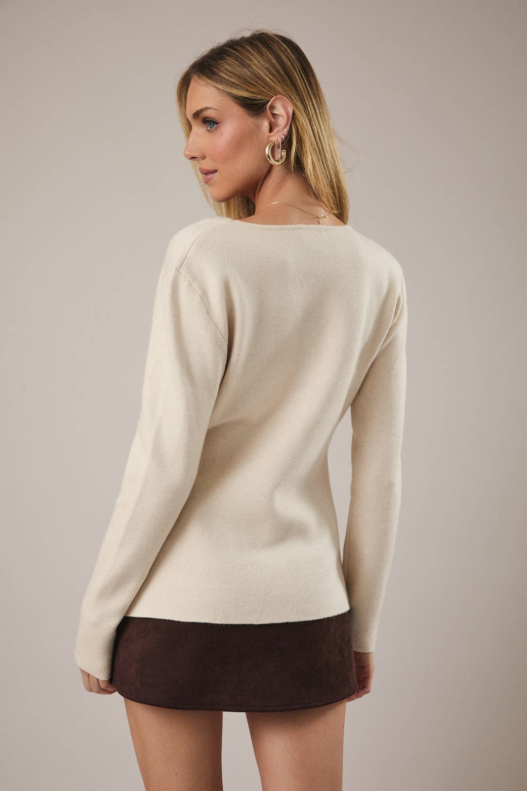Mandi Button Top