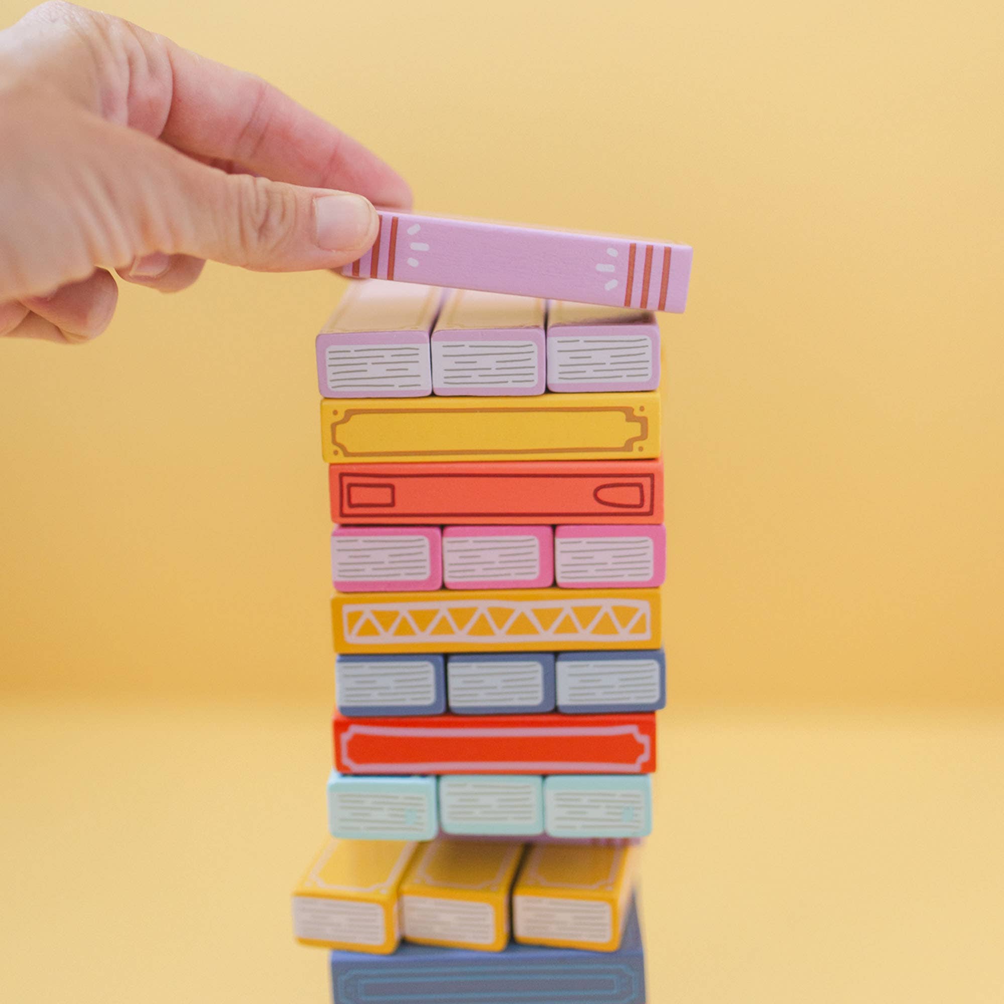Tumble Book Stacking Game