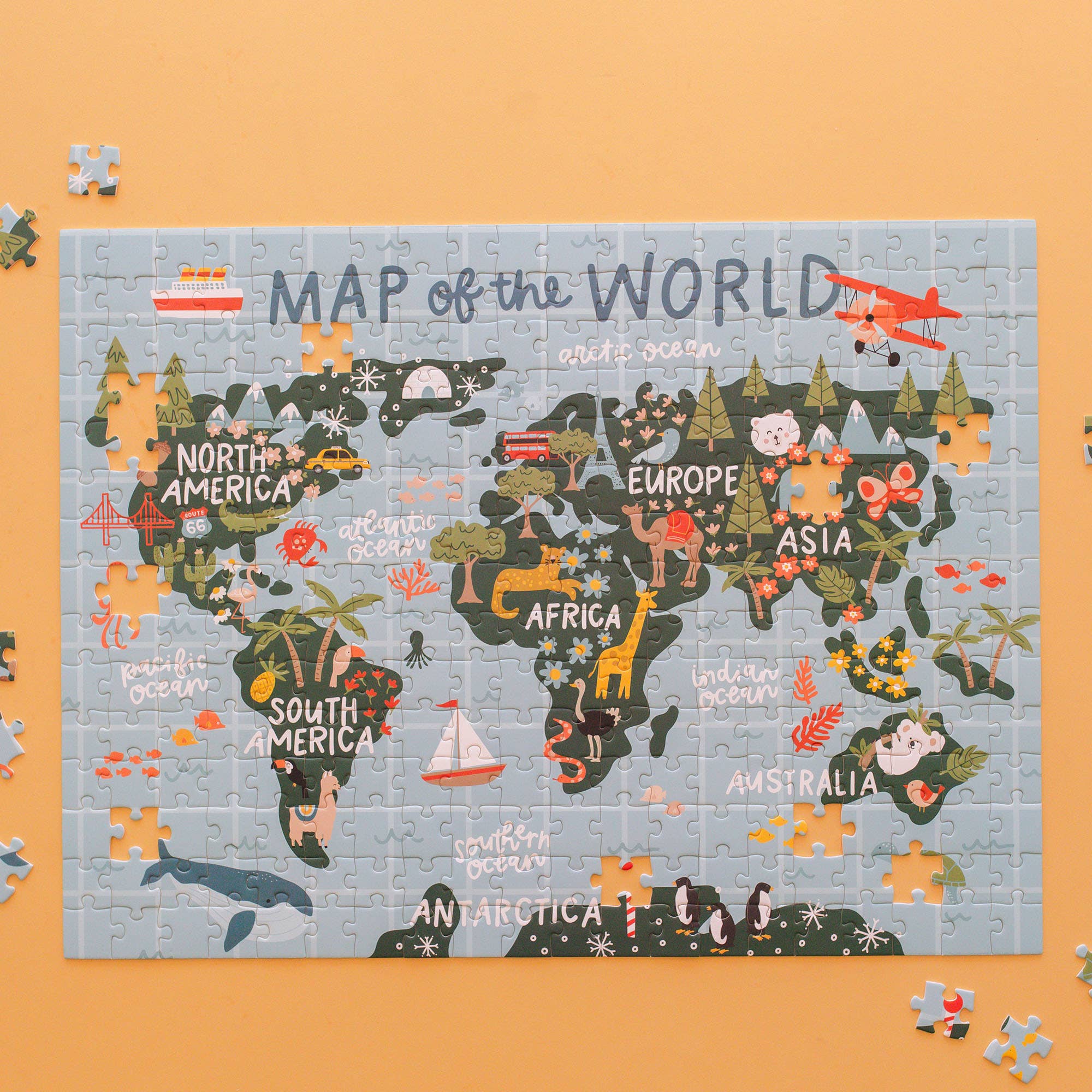 Map Jigsaw Puzzle