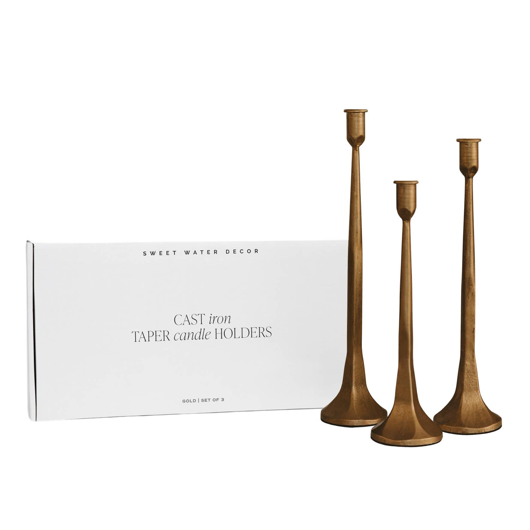 Brass Taper Candle Holders