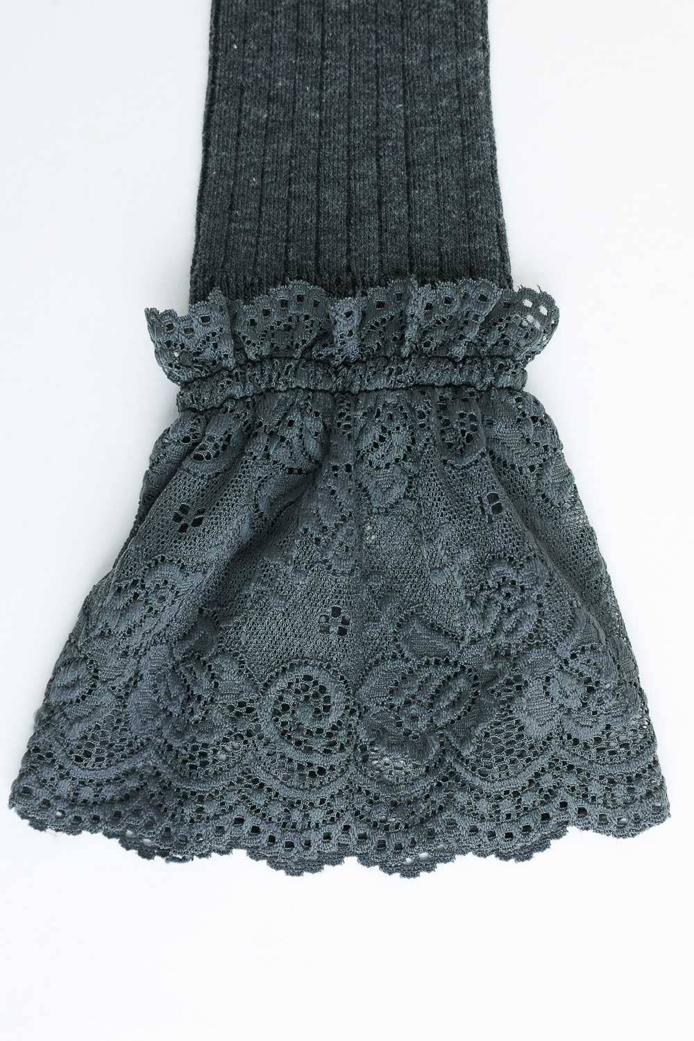Lacy Knee Socks
