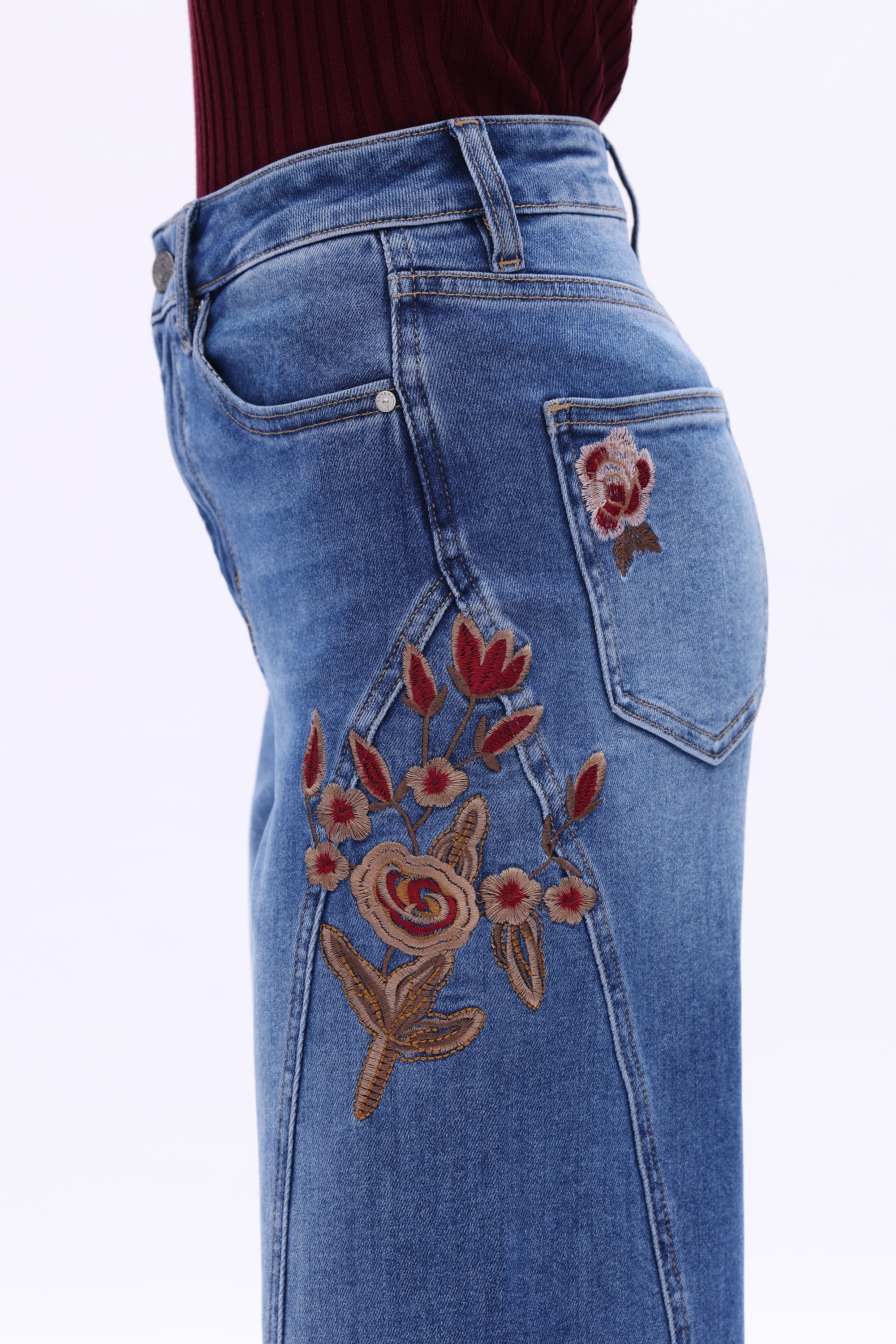 Juniper Embroidered Jeans