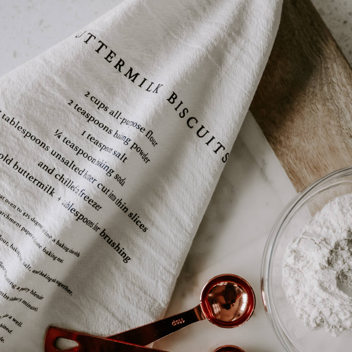 Buttermilk Biscuits Tea Towel